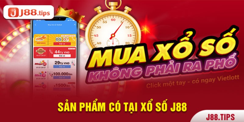 Đầy đủ các loại hình xổ số J88 ba miền